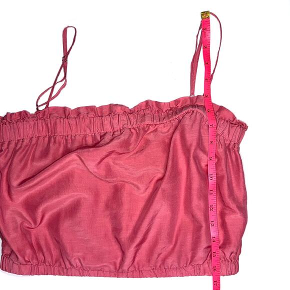 Velvet by Graham & Spencer Sorbet Pink Divya Cotton Silk Cami Top Size Small - Picture 14 of 14